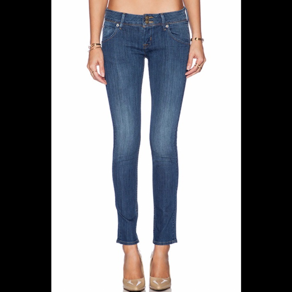 HUDSON Collin Flap Skinny Jeans Size 26
